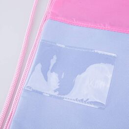 02808227-40 Мешок для обуви Корги КК для девочки розовый + голубой фото №4
