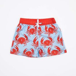 07753021-40 Шорты-плавки для мальчика Крабики для мальчики голубой
