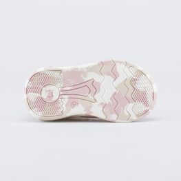 032096-24 Кожаные сандалии Первые шаги для девочки для девочки коралл фото №3