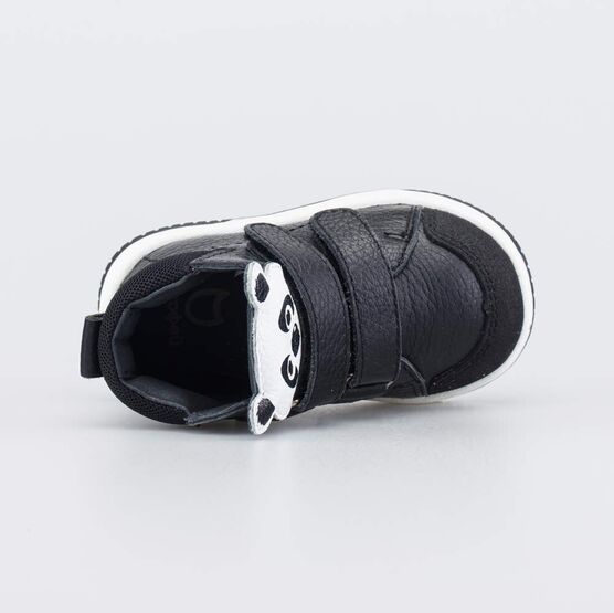 052164-21 Демисезонные ботинки-кеды Панда для мальчики черный фото №4