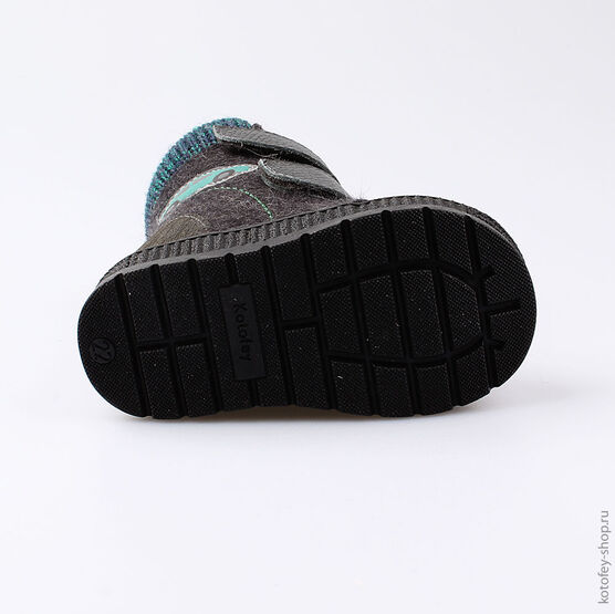 157002-41 Валенки для мальчики черный фото №3