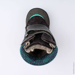 157002-41 Валенки для мальчики черный фото №4