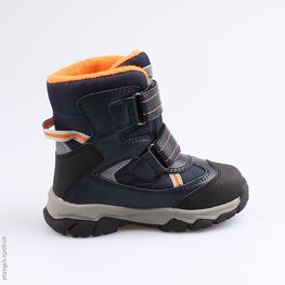 454971-43 Мембранные ботинки для мальчики син-ора фото №2