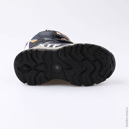 454971-43 Мембранные ботинки для мальчики син-ора фото №3