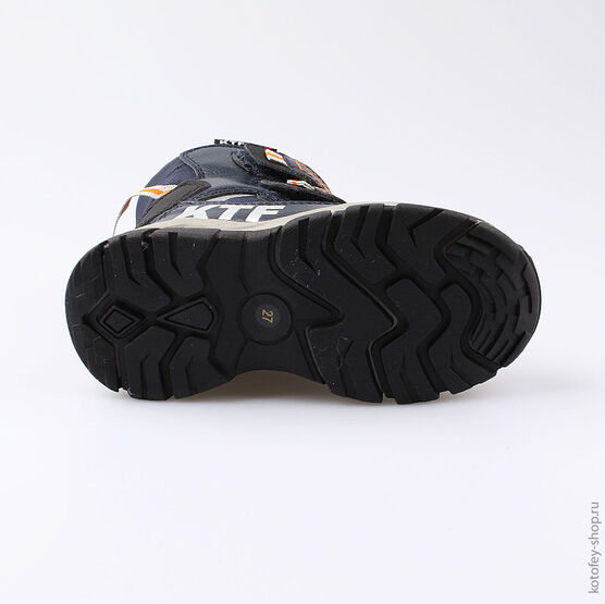 454971-43 Мембранные ботинки для мальчики син-ора фото №3