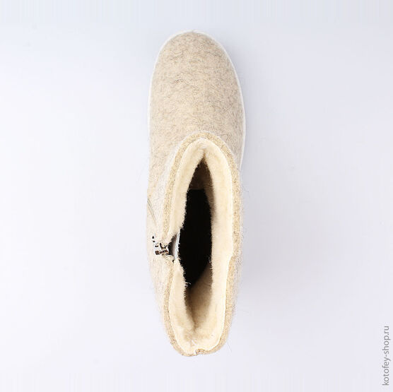 767038-41 Валенки для девочки серый фото №4