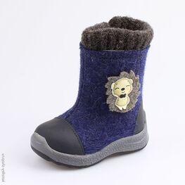 167041-42 Валенки для мальчики светло-синий