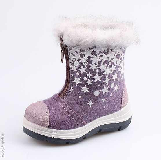367115-42 Валенки для девочки сиреневый