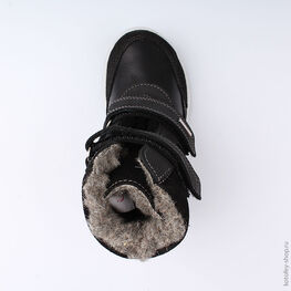 452100-42 Сапожки для мальчики черный фото №4