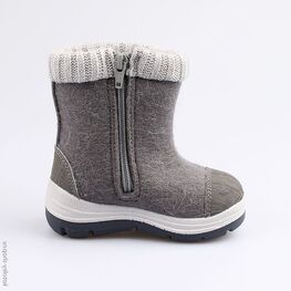 367112-41 Валенки для девочки серый фото №2