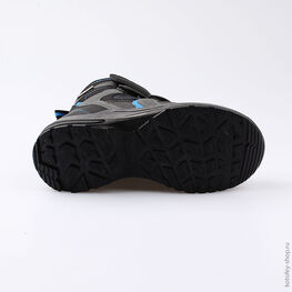 654924-41 Мембранные ботинки для мальчики чер-син фото №3