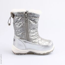 264919-41 Мембранные сапожки для девочки серебрист. фото №2