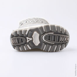 264919-41 Мембранные сапожки для девочки серебрист. фото №3