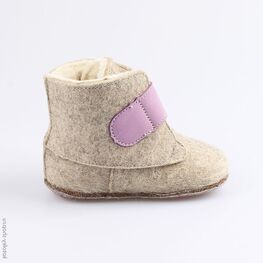 007012-41 Пинетки для девочки серый фото №2