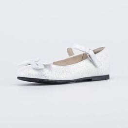 333025-23 Блестящие туфли для девочки для девочки жемчужный