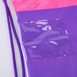 02808213-40 Мешок для обуви фиолетовый для девочки фиолетовый фото №3