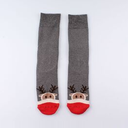 07742322-40 Носки махровые Олени для мальчики темно-серый
