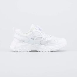 644412-71 Кроссовки с системой быстрой шнуровки для девочки белый фото №2