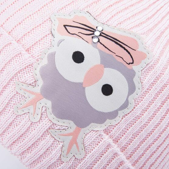 07811916-41 Шапка детская розовый для девочки розовый фото №3