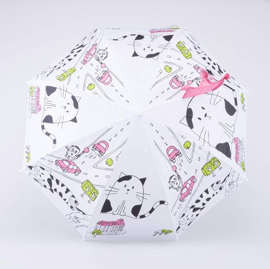 03807173-00 Зонт детский белый для девочки белый фото №2