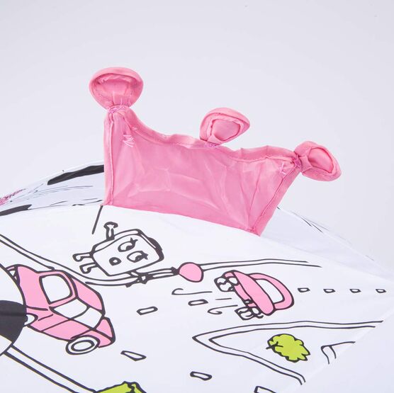 03807173-00 Зонт детский белый для девочки белый фото №4