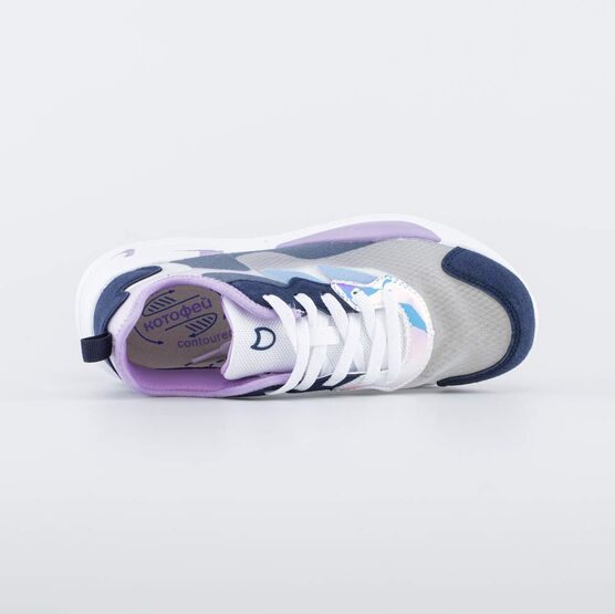 744208-11 Прозрачные кроссовки для девочки-подростка для девочки сиреневый фото №4