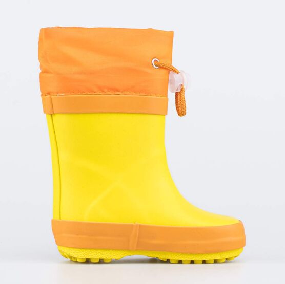 166129-11 Резиновые сапоги Ананас для девочки желтый фото №2