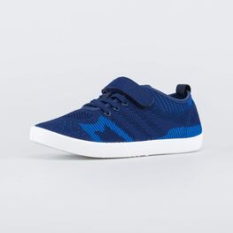 731131-11 Кеды из вязаного текстиля для мальчика-подростка синий для мальчики синий