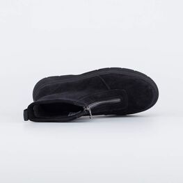 752219-31 Ботинки на толстой подошве черные для девочки черный фото №4