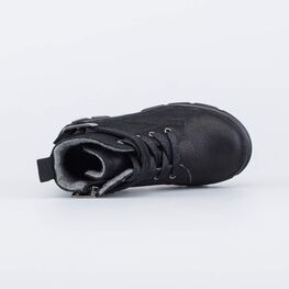 352363-31 Осенние ботинки для девочки для девочки черный фото №4