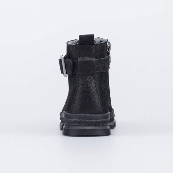 352363-31 Осенние ботинки для девочки для девочки черный фото №5