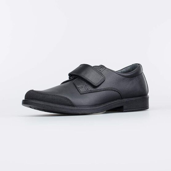 Кожаные туфли для мальчика для мальчики цвет черный купить за 3590 в  интернет-магазине Котофей с доставкой: цена, фото,отзывы