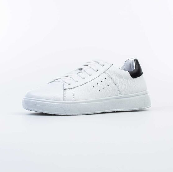 732332-23 Полуботинки кожаные белые для мальчики белый