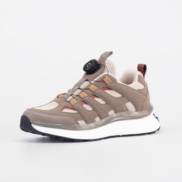 744246-12 Кроссовки буст с дышащей подошвой для мальчики коричневый