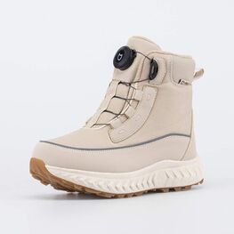 754999-41 Высокие мембранные ботинки для девочки бежевый