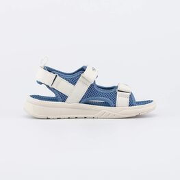 321008-11 Светящиеся пляжные сандалии для мальчика для мальчики синий,бежевый фото №2