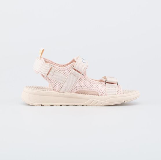 321008-12 Светящиеся пляжные сандалии для девочки для девочки розовый,бежевый фото №2