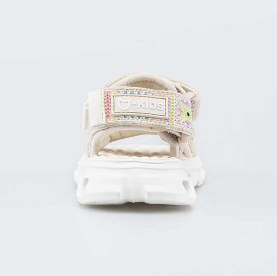 321009-11 Пляжные сандалии с усиленной амортизацией для девочки бежевый фото №5