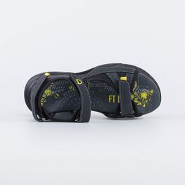 724031-26 Черные сандалии для мальчики черный фото №4