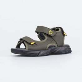 524103-21 Кожаные сандалии для мальчики оливковый