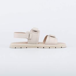 723026-22 Босоножки на липучках для девочки бежевый фото №2