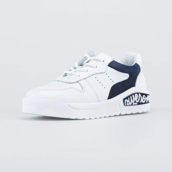 532306-23 Полуботинки для мальчика для мальчики белый