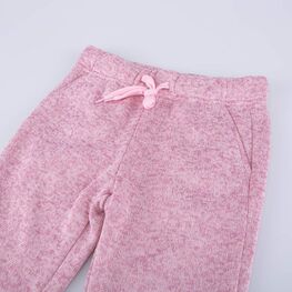 07859012-40 Флисовые брюки детские розовый для девочки розовый фото №4