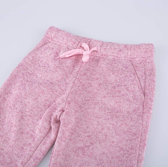 07859012-40 Флисовые брюки детские розовый для девочки розовый фото №4