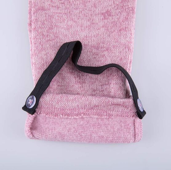 07859012-40 Флисовые брюки детские розовый для девочки розовый фото №5