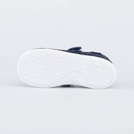 231248-11 Нарядные туфли для девочки для девочки синий фото №3