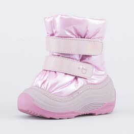 161002-41 Розовые сапожки-дутики для девочки для девочки розовый