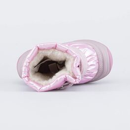 161002-41 Розовые сапожки-дутики для девочки для девочки розовый фото №4