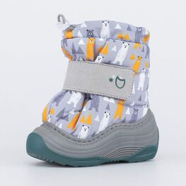 161003-41 Сапожки-дутики Три медведя для мальчики сер-ора