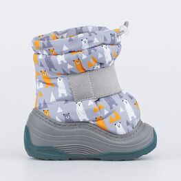 161003-41 Сапожки-дутики Три медведя для мальчики сер-ора фото №2